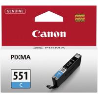 Canon inktcartridge CLI-551C, 332 pagina&apos;s, OEM 6509B001, cyaan - thumbnail