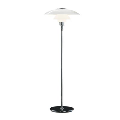 Louis Poulsen PH 4Ã‚Â½-3Ã‚Â½ Vloerlamp - Chroom