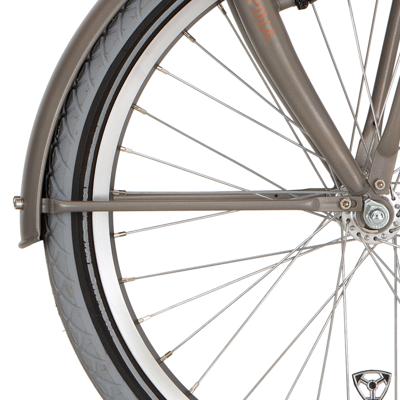 Alpina spatbordstang set 20 cargo vintage gold matt