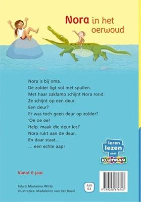 Kluitman Leren lezen met - nora in het oerwoud - avi e3