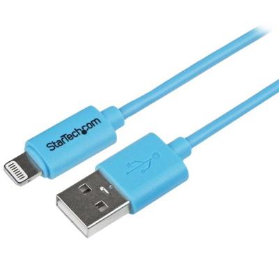 .com 1 m blauwe Apple 8-polige Lightning-connector-naar-USB-kabel voor iPhone / iPod / iPad - Lightning-kabel - Lightning (M) naar USB (M) - 1 m - dubbel afgeschermd - blauw - voor Apple iPad/iPhone/iPod (Lightning) .com 1 m blauwe Apple 8-polige Lightning-connector-naar-USB-kabel voor iPhone / iPod / iPad - Lightning-kabel - Lightning (M) naar USB (M) - 1 m - dubbel afgeschermd - blauw - voor Apple iPad/iPhone/iPod (Lightning)