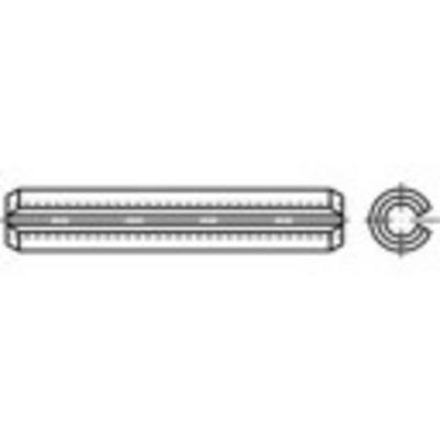 TOOLCRAFT TO-5439642 Spanstiften Verenstaal Galvanisch verzinkt 100 stuk(s)
