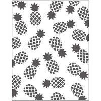 Creativ Company Embossing folder , ananas, afm 11x14 cm, dikte 2 mm, 1 stuk - thumbnail