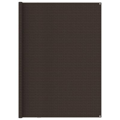VidaXL Tenttapijt 250x500 cm bruin