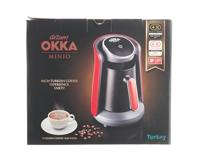 arzum OKKA MINIO Mokka-koffieautomaat Zwart, Rood Capaciteit koppen: 4 - thumbnail