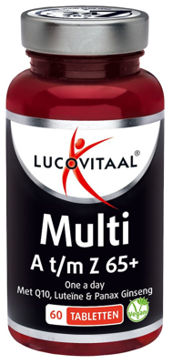 Lucovitaal Multi A t/m Z 65+ Tabletten Lucovitaal Multi A t/m Z 65+ Tabletten