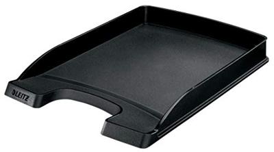 Leitz brievenbakje Plus 5237 Slim zwart Leitz brievenbakje Plus 5237 Slim zwart