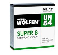 WOLFEN UN54 B+W Neg.Film Super 8, 15 m ISO 64-200 - thumbnail
