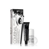 Combinal Combinal Wenkbrauwen Wimperverf Kit Zwart (1set) - thumbnail