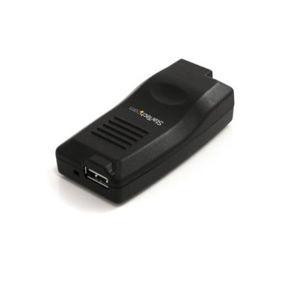 StarTech.com 1 poort USB 2.0 over IP apparaatserver - 10/100/1000 Mbps Gigabit