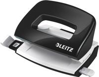 Leitz NeXXt WOW Mini perforator, 10 blad, zwart - thumbnail