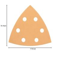 Bosch schuurpapier delta 93mm k80 (5st) (nml) - thumbnail