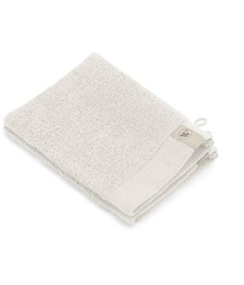 Walra washand soft cotton kiezel grijs set van 2 (beige) Walra washand soft cotton kiezel grijs set van 2 (beige)