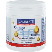 Lamberts Omega 3 6 9 1200 mg Capsules - thumbnail