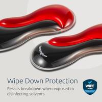 Kensington Gel-polssteun Rood - thumbnail