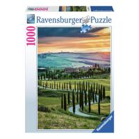 Ravensburger Legpuzzel italian landscapes val d&apos;orcia, tuscany, 1000st. - thumbnail