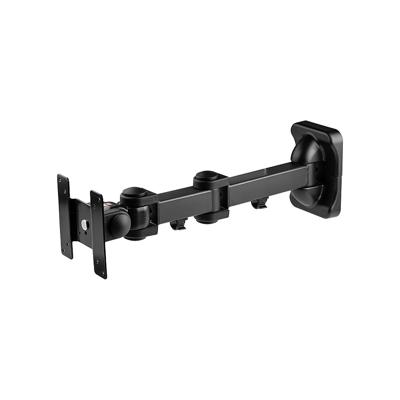 LINDY LCD Multi Joint Wall Bracket Monitor-wandbeugel 1-voudig 35,6 cm (14) - 48 cm (18,9) Zwart Draaibaar