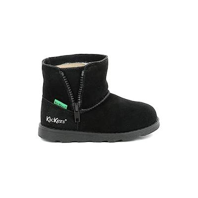 Leren meisjesboots Aldiza KICKERS® zwart