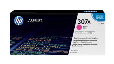 HP toner 307A, 7 300 pagina&apos;s, OEM CE743A, magenta