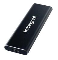 Integral INSSD2TPORT3.2SLIMX externe solide-state drive Thunderbolt technologie 2 TB USB Type-C 3.2 Gen 2 (3.1 Gen 2) Zwart - thumbnail