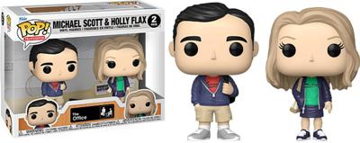 The Office Funko Pop Vinyl: Michael Scott & Holly Flax 2-Pack