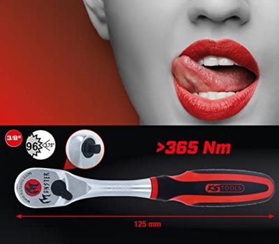 KS Tools 935.3890 935.3890 Omschakelratel 3/8 198 mm