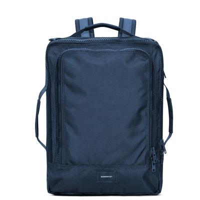 Sandqvist Tyre Travel Backpack navy Weekendtas