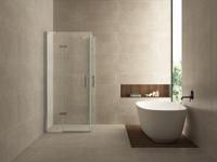 Wiesbaden Double hoekinstap cabine met 2 draaideuren 900x900x2000x8 mm nano helder glas/chroom - thumbnail