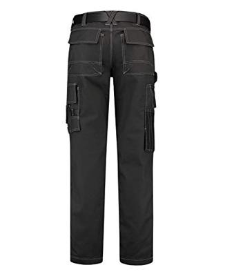 Tricorp worker canvas met cordura - Workwear - 502009 - donkergrijs/zwart - maat 50
