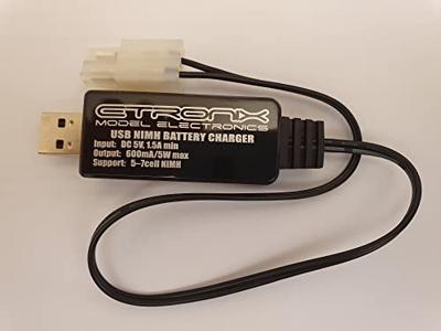 Etronix - USB lader 600mAh / 7.2V Tamiya connector (ET0226T)