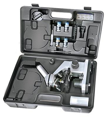Bresser Optik 8855002 BIOLUX CA Set 40x-1024x Kindermicroscoop Monoculair 1024 x Opvallend licht, Doorvallend licht