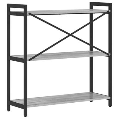 Boekenkast Grijs sonoma 80 x 30 x 83 cm Bewerkt hout