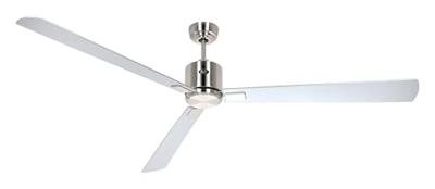 CasaFan ECO NEO III 180-4 BN-WN/SI WiFi Flügel Wenge/silber Plafondventilator 28 W (Ø x h) 180 cm x 360 mm Chroom (geborsteld) Met afstandsbediening, Timer, CasaFan ECO NEO III 180-4 BN-WN/SI WiFi Flügel Wenge/silber Plafondventilator 28 W (Ø x h) 180 cm x 360 mm Chroom (geborsteld) Met afstandsbediening, Timer,