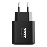 GaN USB-C & USB-A wandlader - PORT DESIGNS - 902104EU - 65 W - Zwart - thumbnail