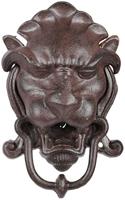 Deurklopper leeuwenkop gietijzer - thumbnail