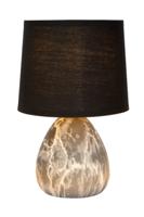 Lucide MARMO - Tafellamp - Ø 16 cm - 1xE14 - Wit - thumbnail