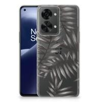 OnePlus Nord 2T | TPU Case | Leaves Grey - thumbnail