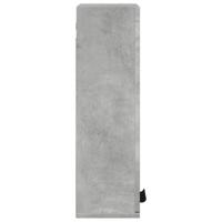 Badkamerkast wandgemonteerd 32x20x67 cm betongrijs - thumbnail