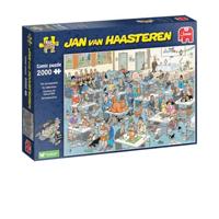 Jumbo Jan van Haasteren puzzel De kattenshow - 2000 stukjes - thumbnail