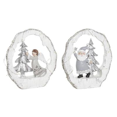 Kerstversiering DKD Home Decor Hars (17 x 4,5 x 19 cm) (2 Stuks) Kerstversiering DKD Home Decor Hars (17 x 4,5 x 19 cm) (2 Stuks)