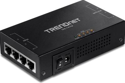 TrendNet TPE-147GI PoE-injector 10 / 100 / 1000 MBit/s IEEE 802.3at (25.5 W) TrendNet TPE-147GI PoE-injector 10 / 100 / 1000 MBit/s IEEE 802.3at (25.5 W)