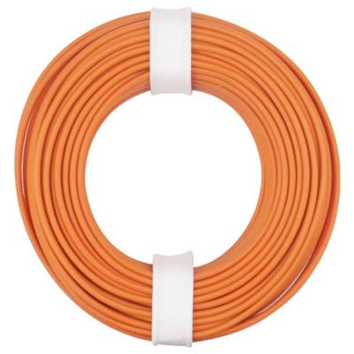 Donau Elektronik 175-017 Draad LiY 1 x 0.75 mm² Oranje 1 stuk(s)