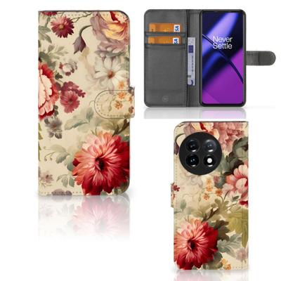 Hoesje voor OnePlus 11 Bloemen Hoesje voor OnePlus 11 Bloemen