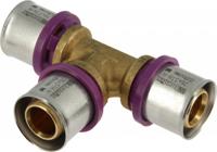 Bonfix Perskoppeling - 3x Alu-pers - T-koppeling - 26 x 26 x 26mm - thumbnail