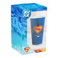 DC Comics Pint Glass Superman - thumbnail