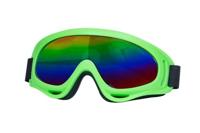 Ski bril neon-groen - thumbnail
