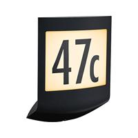 Paulmann Padea 94509 LED-huisnummerlamp 8.2 W Antraciet - thumbnail