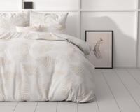 Sleeptime Leaves light Wit 140 x 200/220 cm - thumbnail