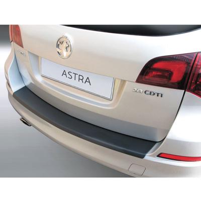 Bumper beschermer passend voor Opel Astra J Sports Tourer 2010- Zwart GRRBP498