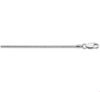 TFT Zilveren Ketting Slang Rond 1,4 mm x 38 cm - thumbnail